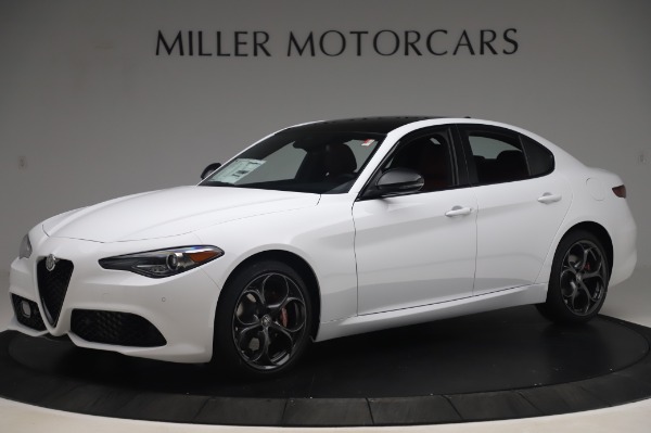 New 2020 Alfa Romeo Giulia Ti Sport Q4 for sale Sold at Bugatti of Greenwich in Greenwich CT 06830 2