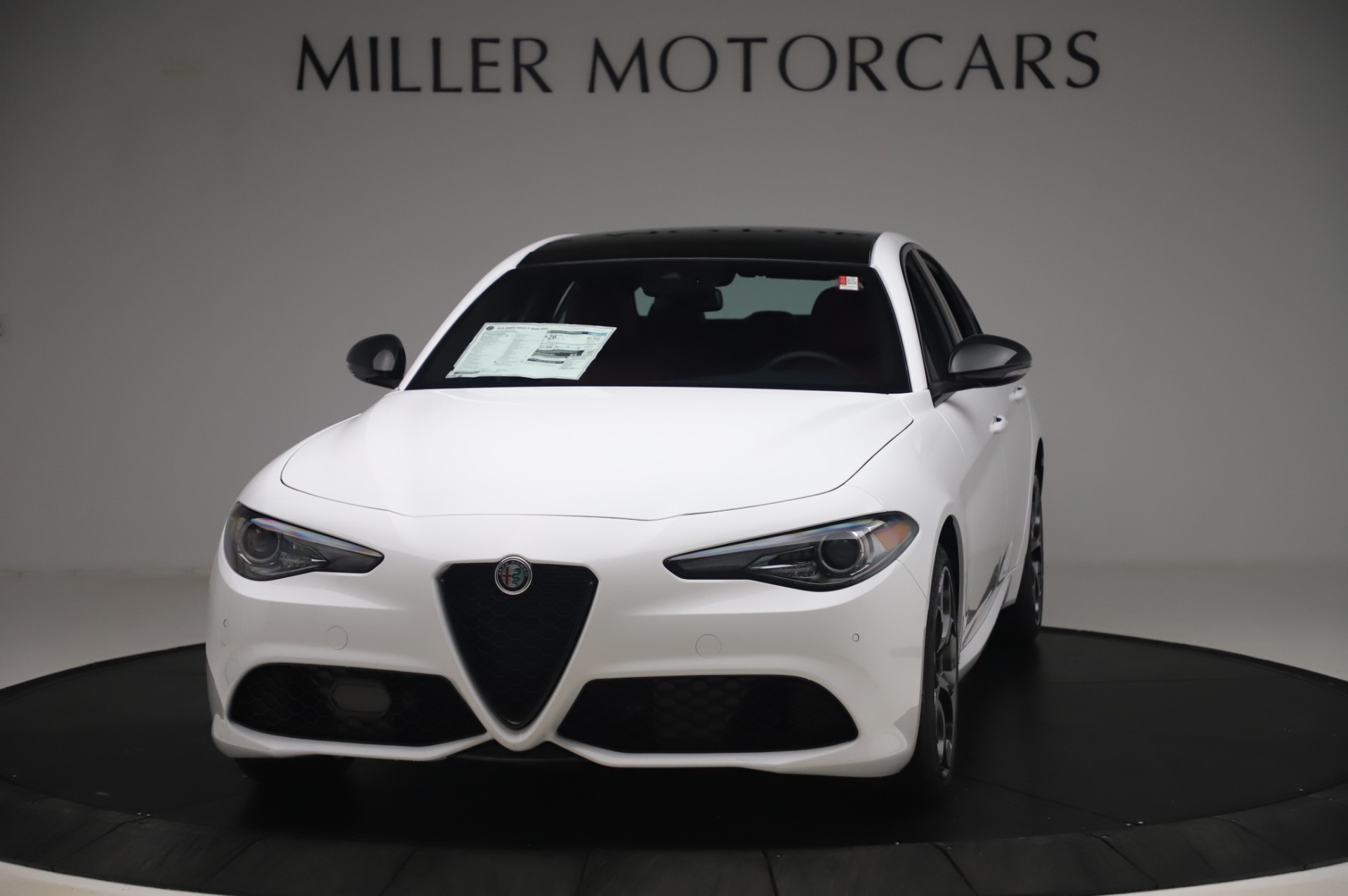 New 2020 Alfa Romeo Giulia Ti Sport Q4 for sale Sold at Bugatti of Greenwich in Greenwich CT 06830 1