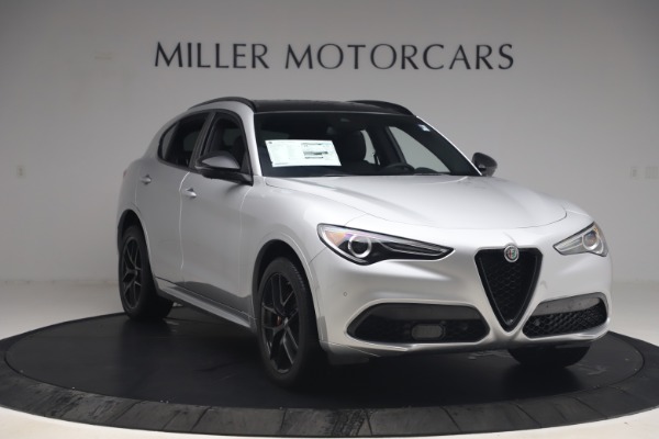 New 2020 Alfa Romeo Stelvio Ti Sport Q4 for sale Sold at Bugatti of Greenwich in Greenwich CT 06830 11