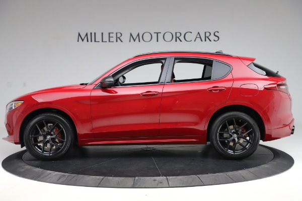 New 2020 Alfa Romeo Stelvio Ti Sport Q4 for sale Sold at Bugatti of Greenwich in Greenwich CT 06830 2