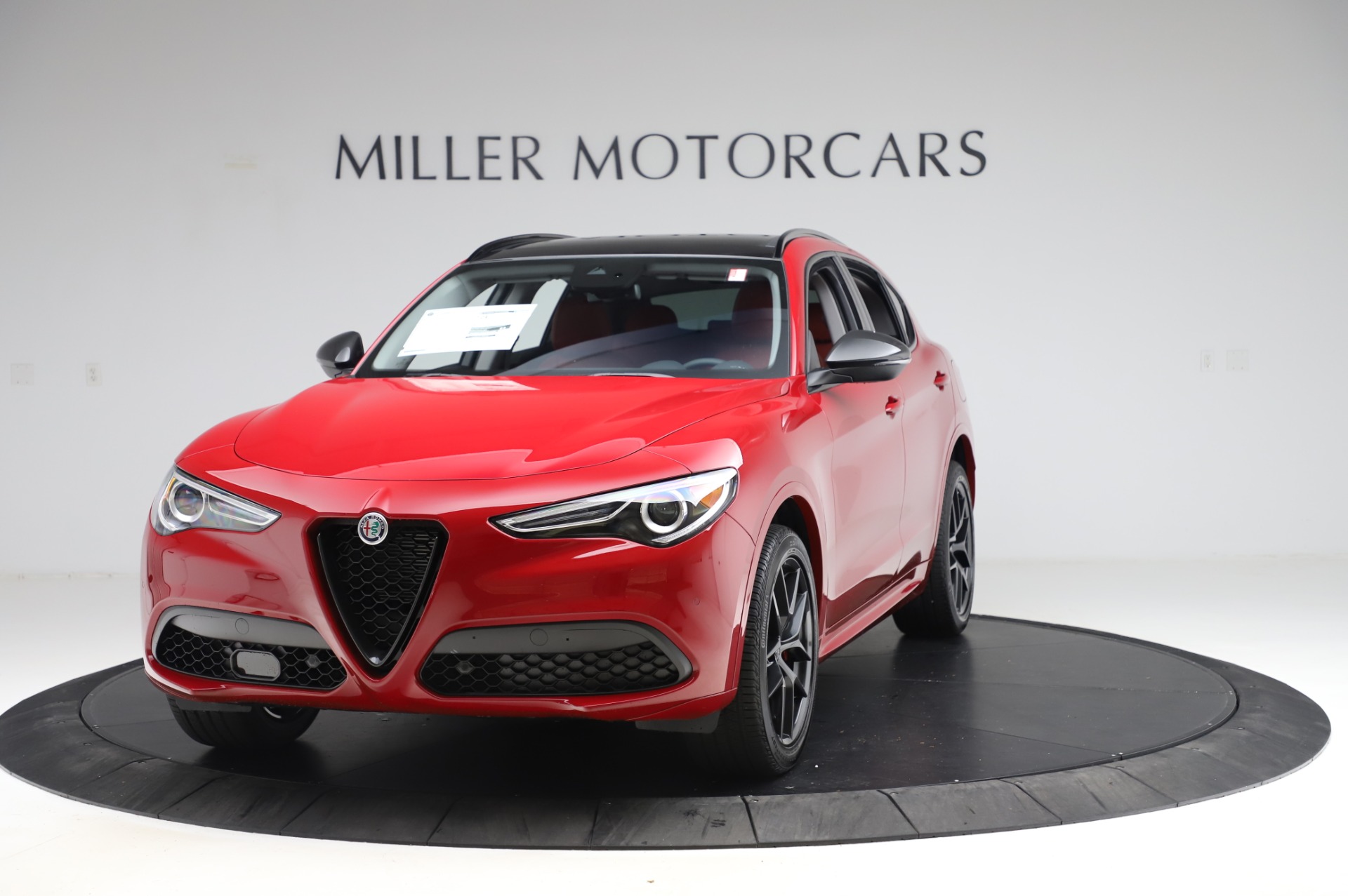 New 2020 Alfa Romeo Stelvio Ti Sport Q4 for sale Sold at Bugatti of Greenwich in Greenwich CT 06830 1