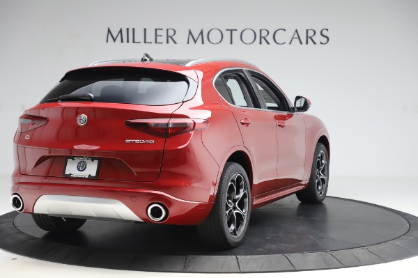 New 2020 Alfa Romeo Stelvio Ti Lusso Q4 for sale Sold at Bugatti of Greenwich in Greenwich CT 06830 7