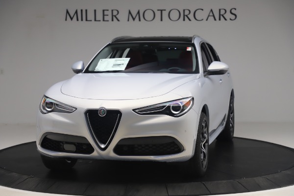 New 2020 Alfa Romeo Stelvio Ti Lusso Q4 for sale Sold at Bugatti of Greenwich in Greenwich CT 06830 1