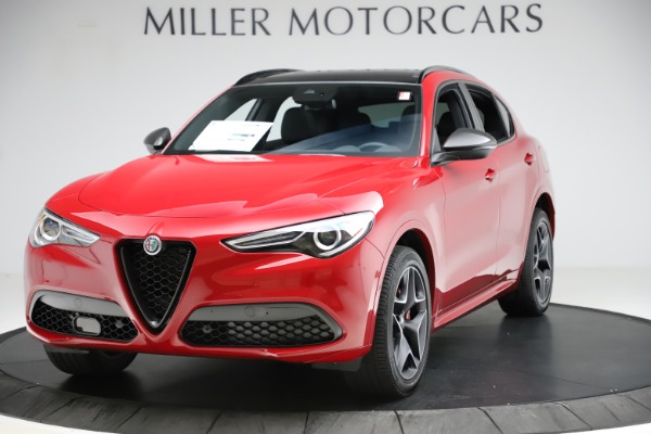 New 2020 Alfa Romeo Stelvio Ti Sport Carbon Q4 for sale Sold at Bugatti of Greenwich in Greenwich CT 06830 1