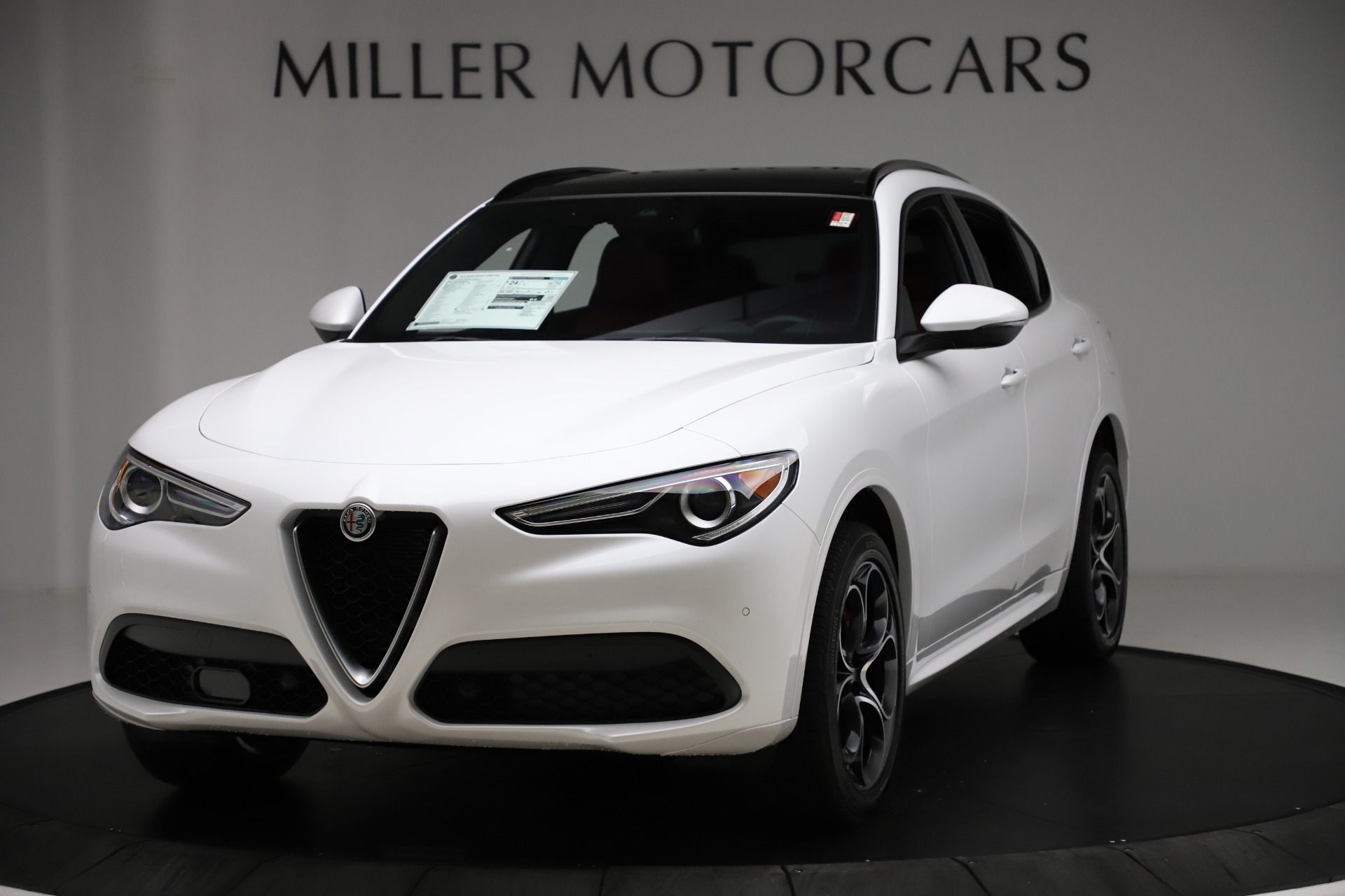 New 2020 Alfa Romeo Stelvio Ti Sport Q4 for sale Sold at Bugatti of Greenwich in Greenwich CT 06830 1