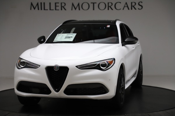 New 2020 Alfa Romeo Stelvio Ti Sport Q4 for sale Sold at Bugatti of Greenwich in Greenwich CT 06830 1