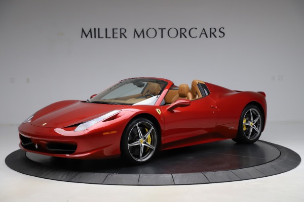 Used 2013 Ferrari 458 Spider for sale Sold at Bugatti of Greenwich in Greenwich CT 06830 2