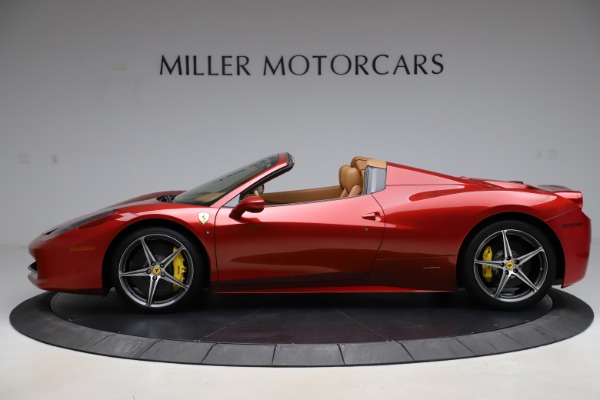 Used 2013 Ferrari 458 Spider for sale Sold at Bugatti of Greenwich in Greenwich CT 06830 3