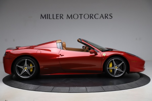 Used 2013 Ferrari 458 Spider for sale Sold at Bugatti of Greenwich in Greenwich CT 06830 9