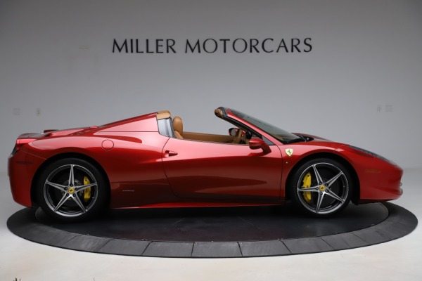 Used 2013 Ferrari 458 Spider for sale Sold at Bugatti of Greenwich in Greenwich CT 06830 9