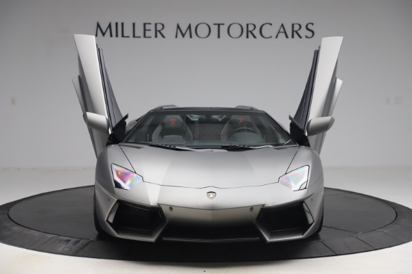 Used 2015 Lamborghini Aventador Roadster LP 700-4 for sale Sold at Bugatti of Greenwich in Greenwich CT 06830 12