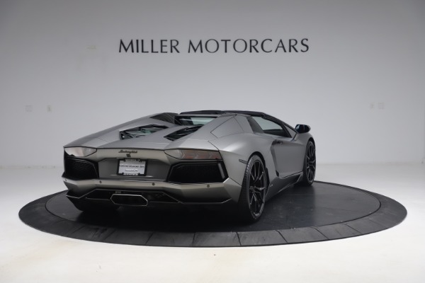 Used 2015 Lamborghini Aventador Roadster LP 700-4 for sale Sold at Bugatti of Greenwich in Greenwich CT 06830 8