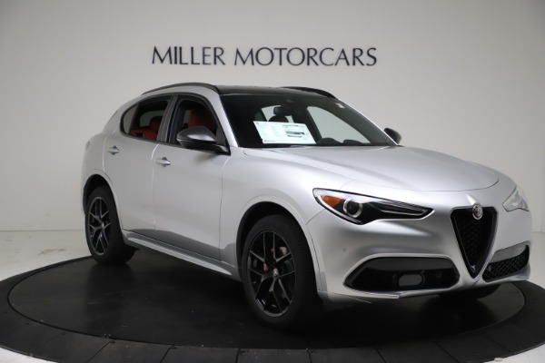 New 2021 Alfa Romeo Stelvio Ti Sport Q4 for sale Sold at Bugatti of Greenwich in Greenwich CT 06830 11