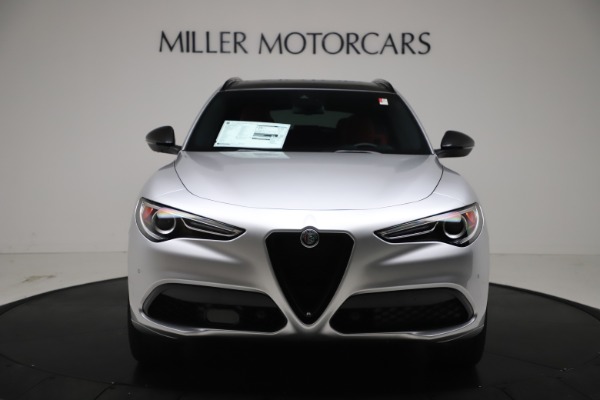 New 2021 Alfa Romeo Stelvio Ti Sport Q4 for sale Sold at Bugatti of Greenwich in Greenwich CT 06830 12