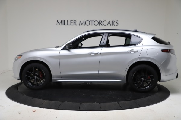 New 2021 Alfa Romeo Stelvio Ti Sport Q4 for sale Sold at Bugatti of Greenwich in Greenwich CT 06830 3