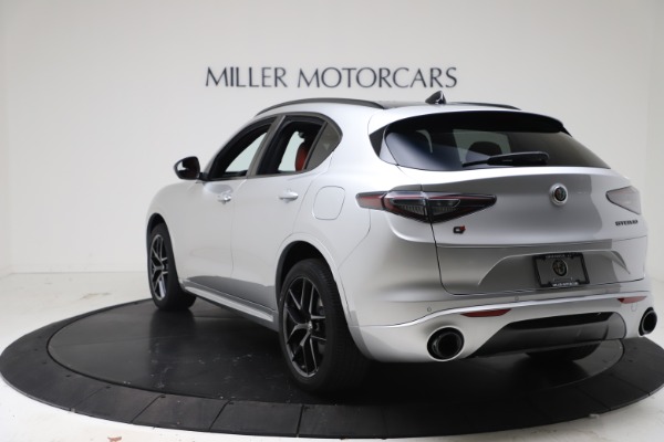 New 2021 Alfa Romeo Stelvio Ti Sport Q4 for sale Sold at Bugatti of Greenwich in Greenwich CT 06830 5