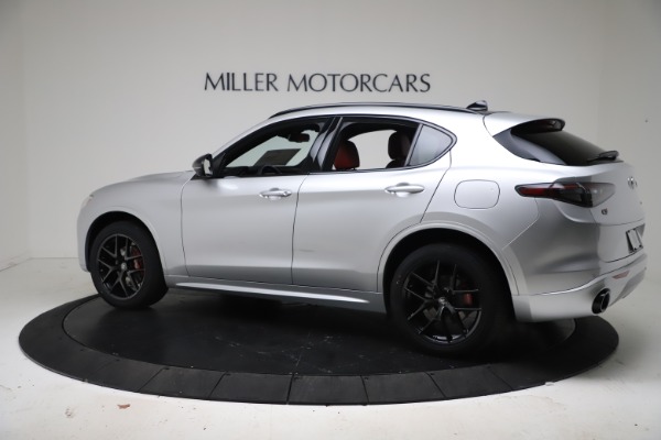 New 2021 Alfa Romeo Stelvio Ti Sport Q4 for sale Sold at Bugatti of Greenwich in Greenwich CT 06830 4