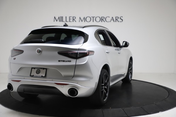 New 2021 Alfa Romeo Stelvio Ti Sport Q4 for sale Sold at Bugatti of Greenwich in Greenwich CT 06830 7