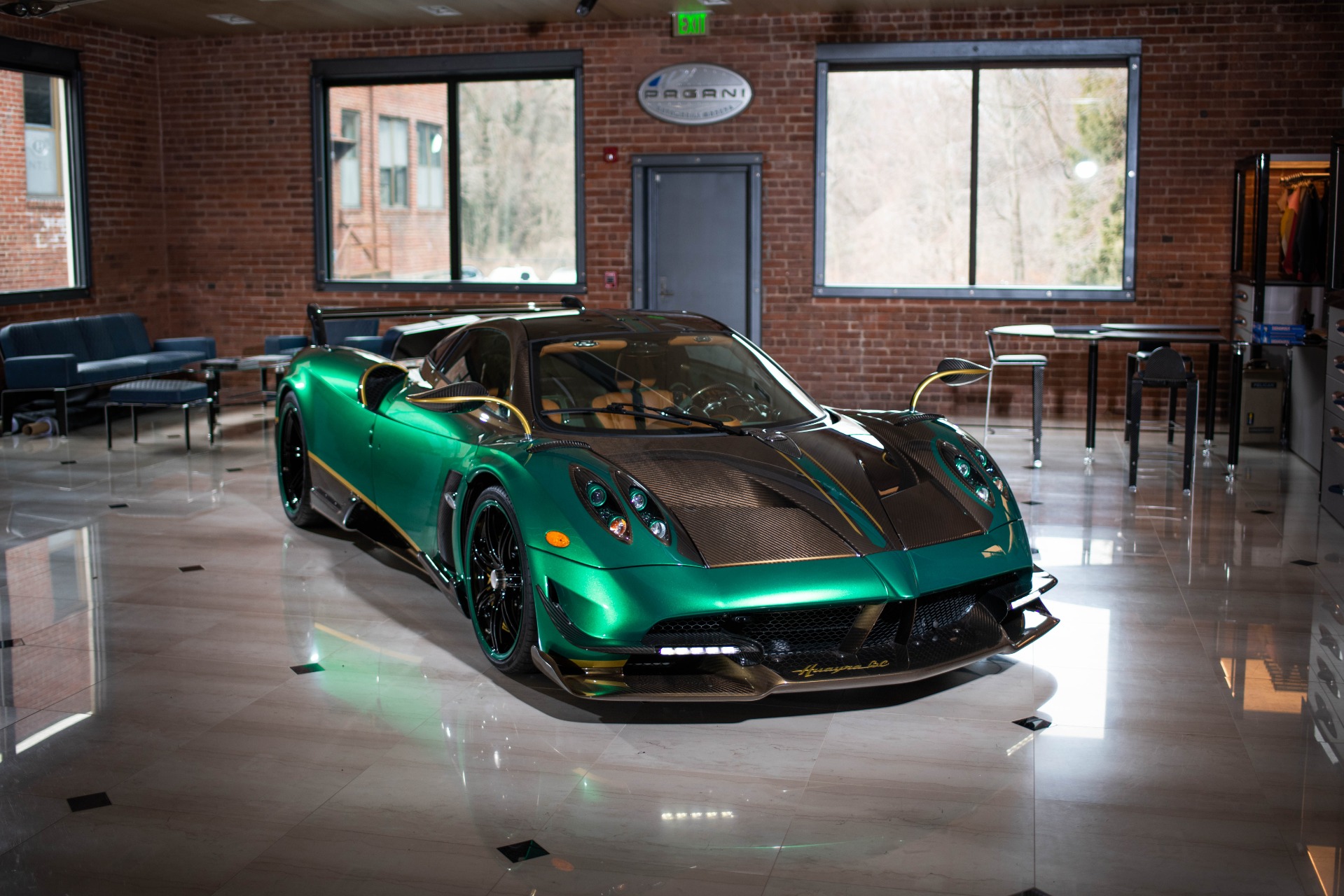 Used 2017 Pagani Huayra BC for sale Sold at Bugatti of Greenwich in Greenwich CT 06830 1