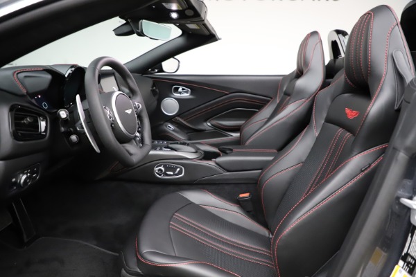 New 2021 Aston Martin Vantage Roadster Convertible for sale Sold at Bugatti of Greenwich in Greenwich CT 06830 21