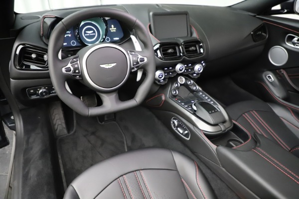 New 2021 Aston Martin Vantage Roadster Convertible for sale Sold at Bugatti of Greenwich in Greenwich CT 06830 22