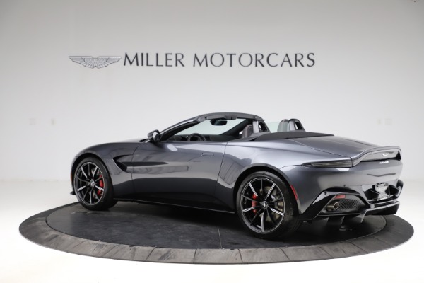 New 2021 Aston Martin Vantage Roadster Convertible for sale Sold at Bugatti of Greenwich in Greenwich CT 06830 3