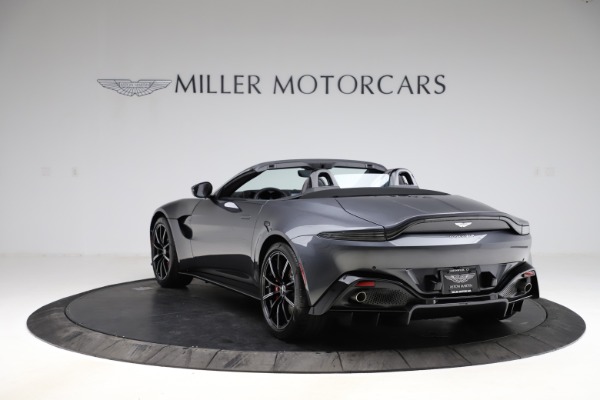 New 2021 Aston Martin Vantage Roadster Convertible for sale Sold at Bugatti of Greenwich in Greenwich CT 06830 4