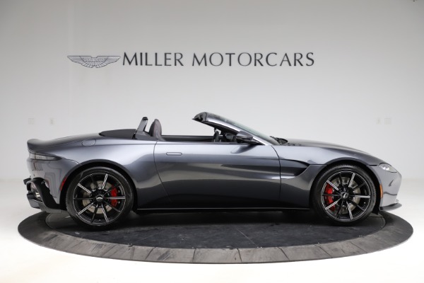 New 2021 Aston Martin Vantage Roadster Convertible for sale Sold at Bugatti of Greenwich in Greenwich CT 06830 8