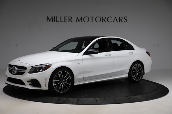 Used 2019 Mercedes-Benz C-Class AMG C 43 for sale Sold at Bugatti of Greenwich in Greenwich CT 06830 3