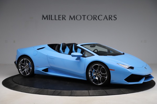 Used 2016 Lamborghini Huracan LP 610-4 Spyder for sale Sold at Bugatti of Greenwich in Greenwich CT 06830 10