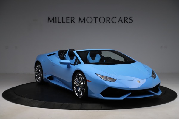 Used 2016 Lamborghini Huracan LP 610-4 Spyder for sale Sold at Bugatti of Greenwich in Greenwich CT 06830 11