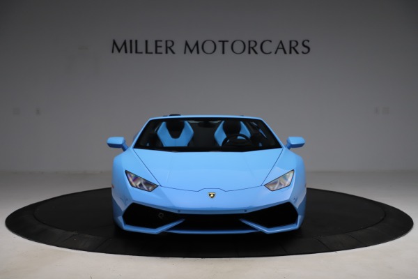 Used 2016 Lamborghini Huracan LP 610-4 Spyder for sale Sold at Bugatti of Greenwich in Greenwich CT 06830 12