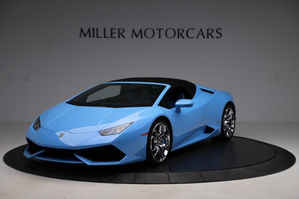 Used 2016 Lamborghini Huracan LP 610-4 Spyder for sale Sold at Bugatti of Greenwich in Greenwich CT 06830 13