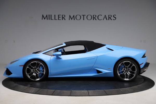 Used 2016 Lamborghini Huracan LP 610-4 Spyder for sale Sold at Bugatti of Greenwich in Greenwich CT 06830 14