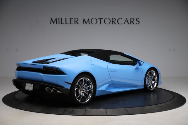 Used 2016 Lamborghini Huracan LP 610-4 Spyder for sale Sold at Bugatti of Greenwich in Greenwich CT 06830 15