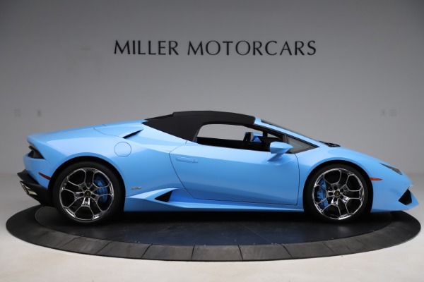 Used 2016 Lamborghini Huracan LP 610-4 Spyder for sale Sold at Bugatti of Greenwich in Greenwich CT 06830 16