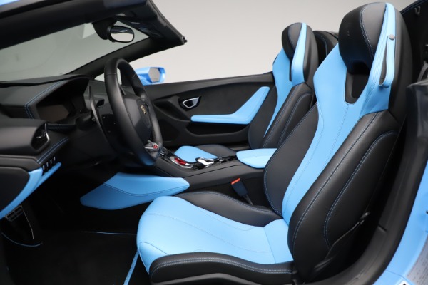 Used 2016 Lamborghini Huracan LP 610-4 Spyder for sale Sold at Bugatti of Greenwich in Greenwich CT 06830 18
