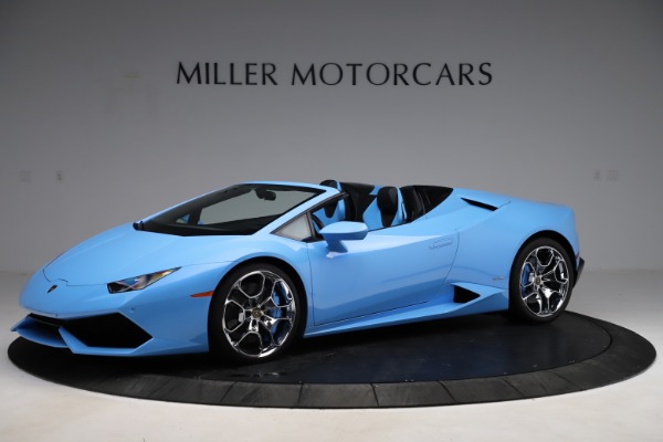 Used 2016 Lamborghini Huracan LP 610-4 Spyder for sale Sold at Bugatti of Greenwich in Greenwich CT 06830 2