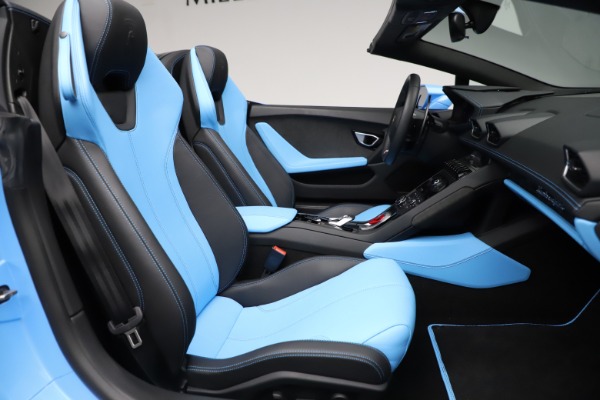 Used 2016 Lamborghini Huracan LP 610-4 Spyder for sale Sold at Bugatti of Greenwich in Greenwich CT 06830 24