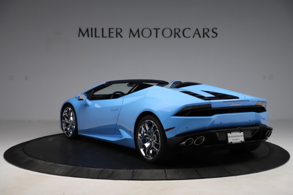 Used 2016 Lamborghini Huracan LP 610-4 Spyder for sale Sold at Bugatti of Greenwich in Greenwich CT 06830 5