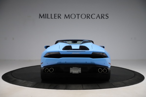 Used 2016 Lamborghini Huracan LP 610-4 Spyder for sale Sold at Bugatti of Greenwich in Greenwich CT 06830 6