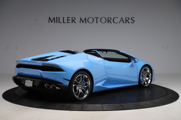 Used 2016 Lamborghini Huracan LP 610-4 Spyder for sale Sold at Bugatti of Greenwich in Greenwich CT 06830 8