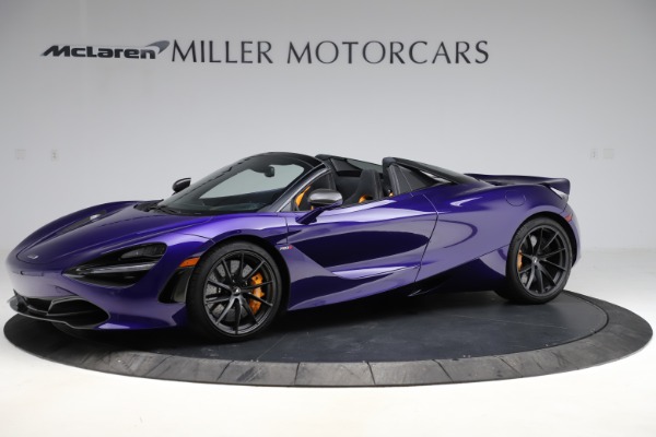 Used 2020 McLaren 720S Spider for sale Sold at Bugatti of Greenwich in Greenwich CT 06830 1