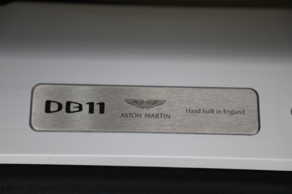 New 2021 Aston Martin DB11 Volante Convertible for sale $274,916 at Bugatti of Greenwich in Greenwich CT 06830 24