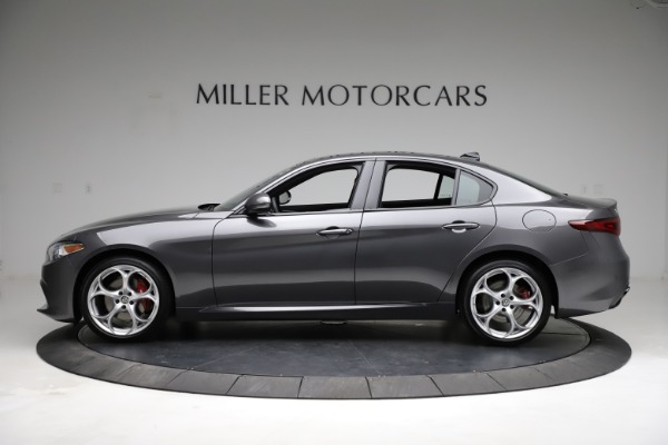 New 2021 Alfa Romeo Giulia Ti Sport Q4 for sale Sold at Bugatti of Greenwich in Greenwich CT 06830 3