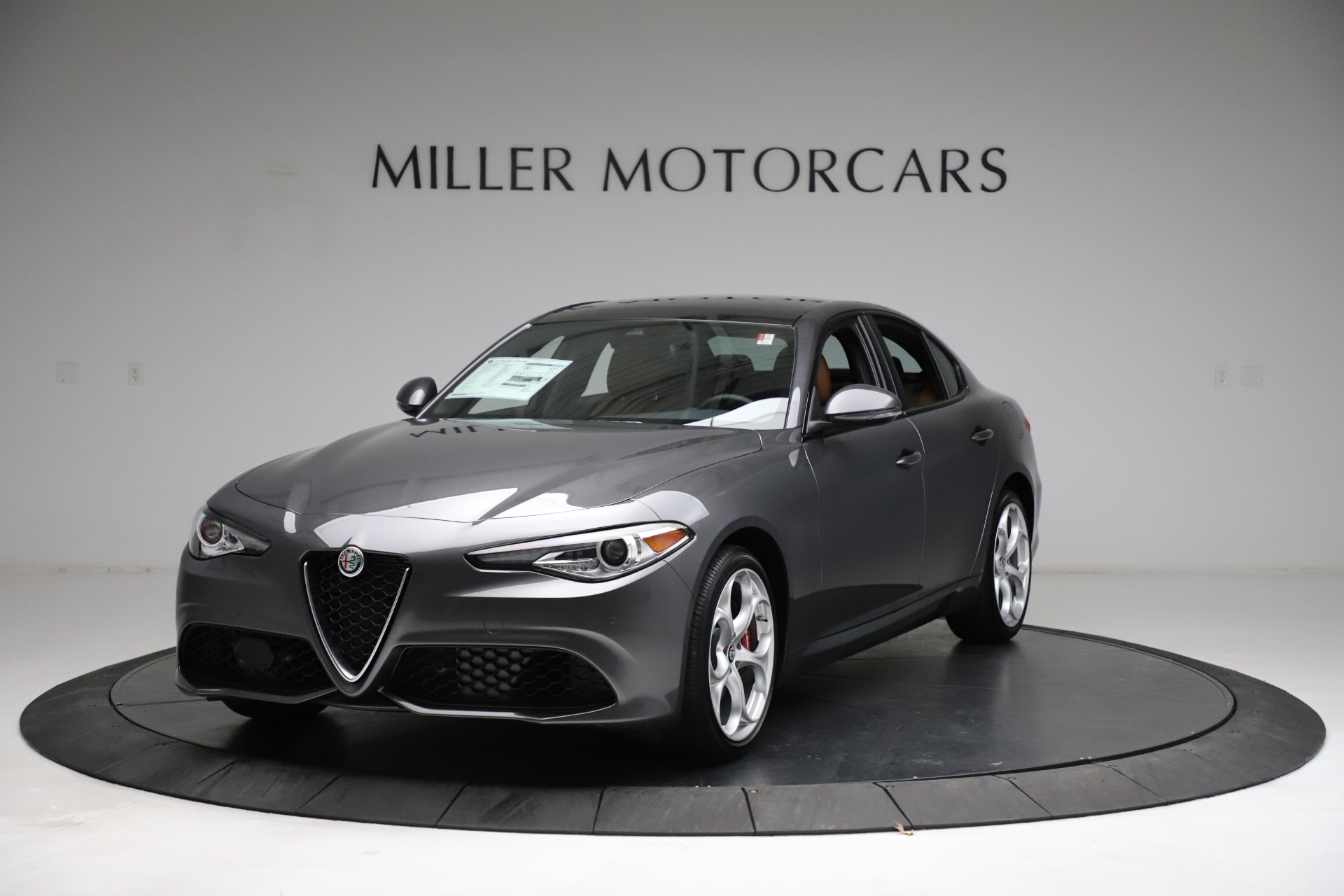 New 2021 Alfa Romeo Giulia Ti Sport Q4 for sale Sold at Bugatti of Greenwich in Greenwich CT 06830 1