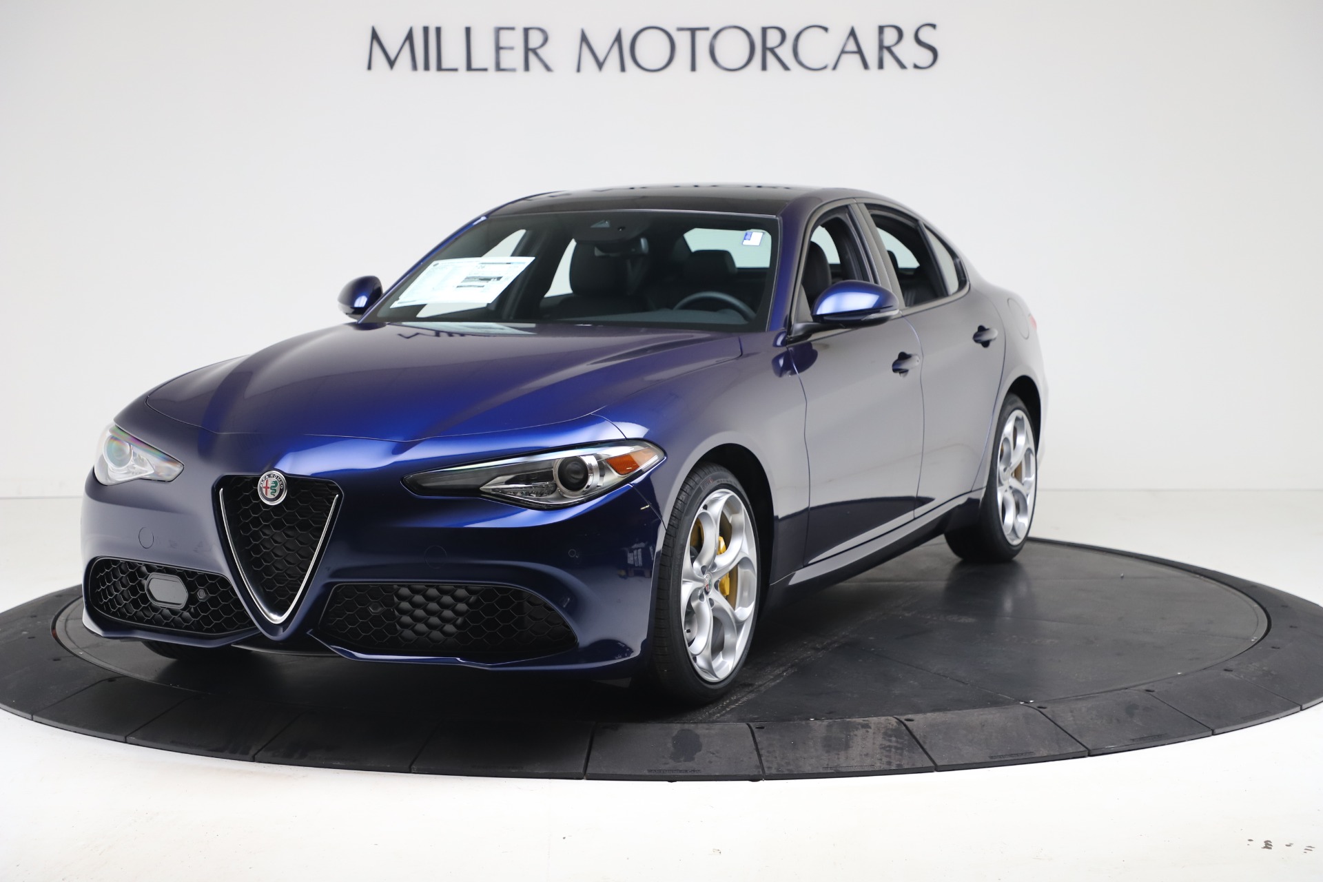 New 2021 Alfa Romeo Giulia Ti Sport Q4 for sale Sold at Bugatti of Greenwich in Greenwich CT 06830 1