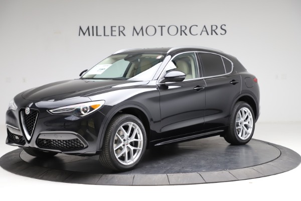 New 2021 Alfa Romeo Stelvio Ti Lusso Q4 for sale Sold at Bugatti of Greenwich in Greenwich CT 06830 2