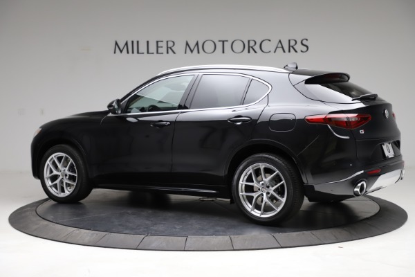 New 2021 Alfa Romeo Stelvio Ti Lusso Q4 for sale Sold at Bugatti of Greenwich in Greenwich CT 06830 4