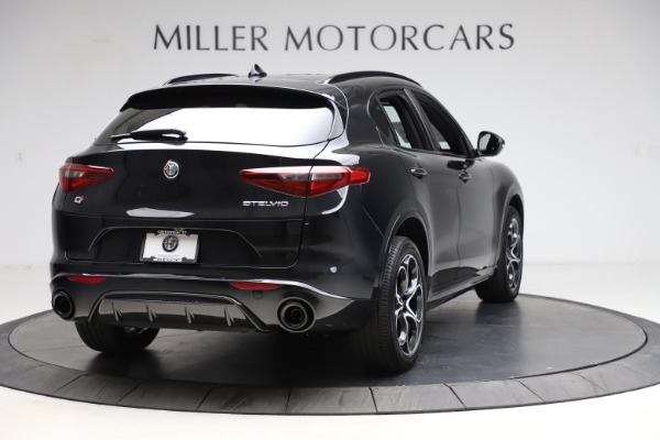 New 2021 Alfa Romeo Stelvio Ti Sport Q4 for sale Sold at Bugatti of Greenwich in Greenwich CT 06830 7